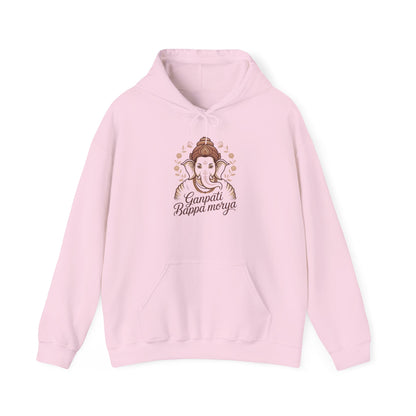 Ganesh Chaturthi Hoodie, Spiritual Wear, Ganpati Bappa Morya Hoodie, Ganpati Festival Outfit