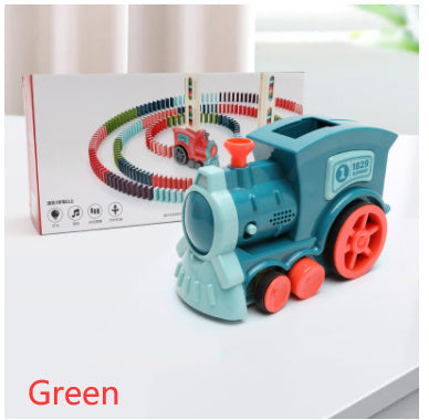 Electric Domino Train Automatic Block Placer