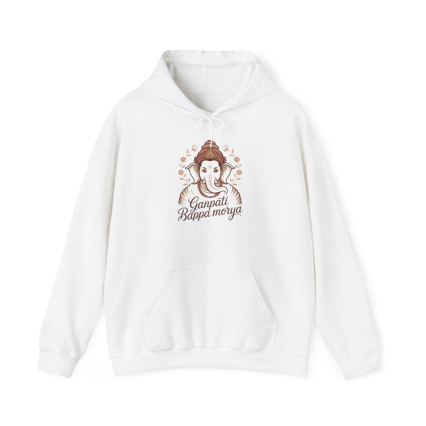 Ganesh Chaturthi Hoodie, Spiritual Wear, Ganpati Bappa Morya Hoodie, Ganpati Festival Outfit