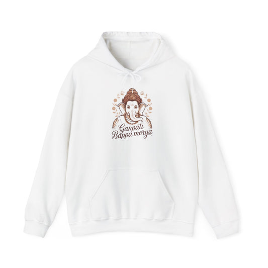 Ganesh Chaturthi Hoodie, Spiritual Wear, Ganpati Bappa Morya Hoodie, Ganpati Festival Outfit