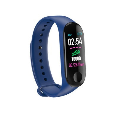 Smart Fitness Bracelet Heart Rate, Blood Pressure, Step Count & Exercise Tracker