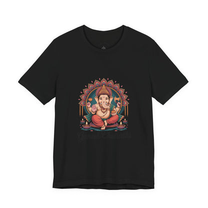 Ganesh Chaturthi T-Shirt, Ganpati Bappa Morya, Ganesha Tee, Spiritual Devotional Wear