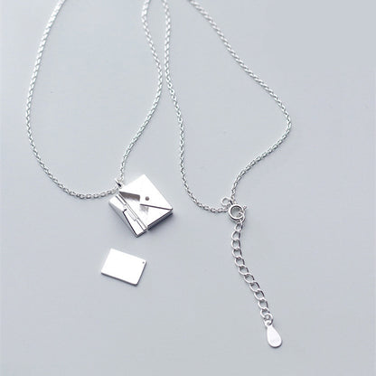 Envelop Necklace Pendant Jewellery