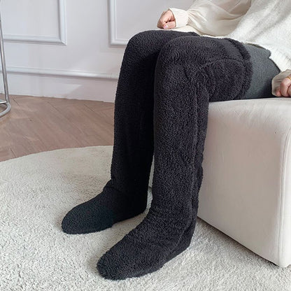 Over Knee Warm High Fuzzy Long Socks