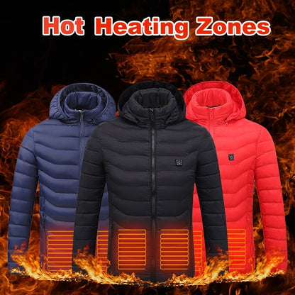 Electric USB Heated Thermal Jacket
