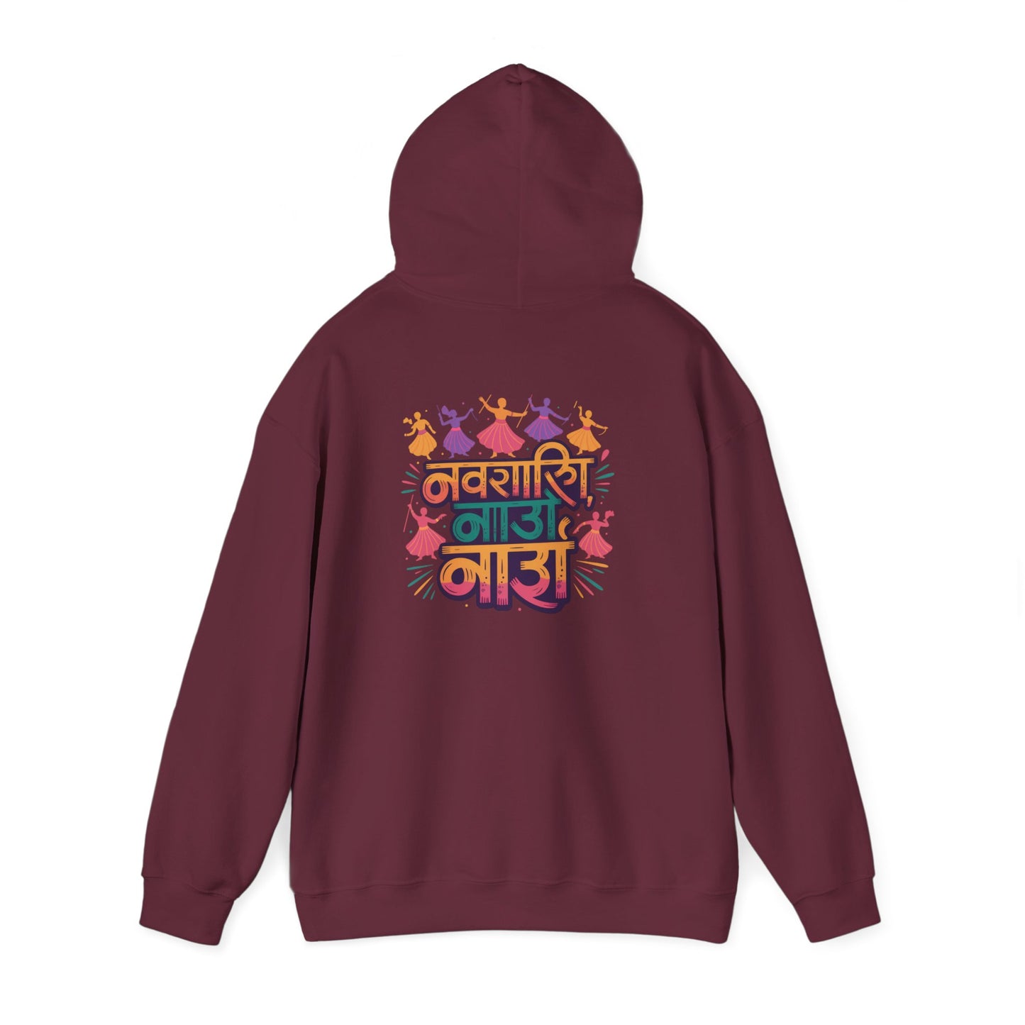 Navratri Festival Hoodie, Dandiya Garba Hoodie, Stylish Festive Wear, Traditional Outfit