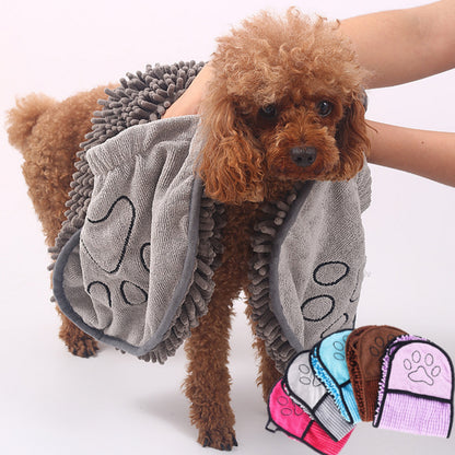 Pet Super Absorbent Quick Drying Bathrobe Microfiber Bath Towels