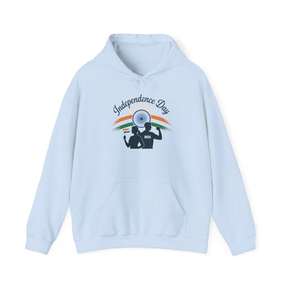 Independence Day Hoodie, Patriotic, Celebrate India's Freedom, Tricolour Hoodie, Indian Flag