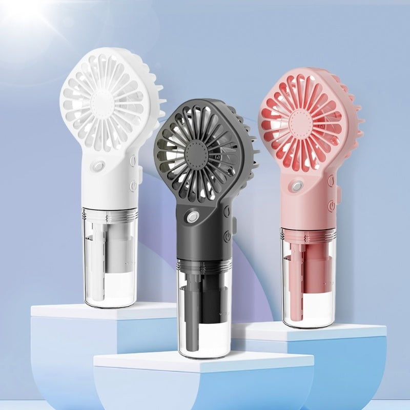 Portable Small Mist Fan USB Rechargeable