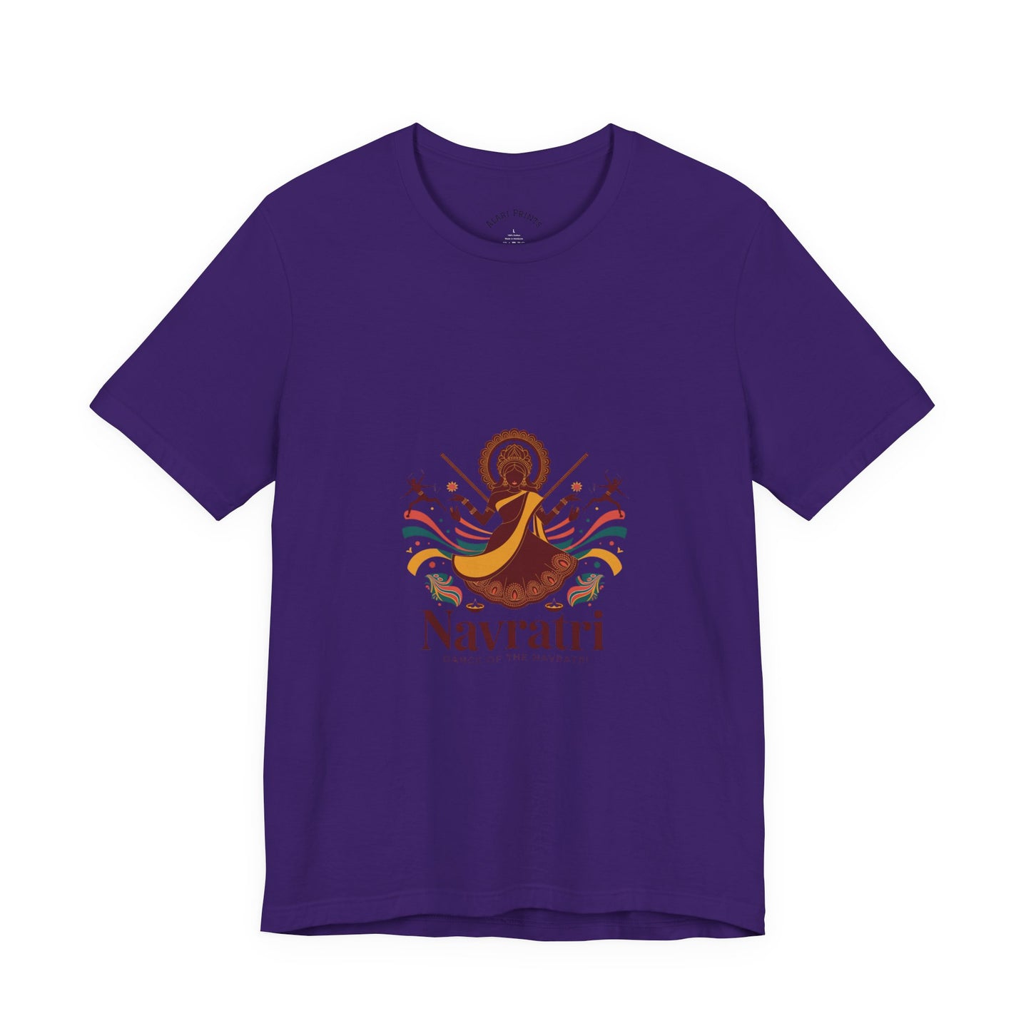 Navratri Festival T-Shirt, Dandiya Garba Tee, Colorful Outfit for Festival Nights