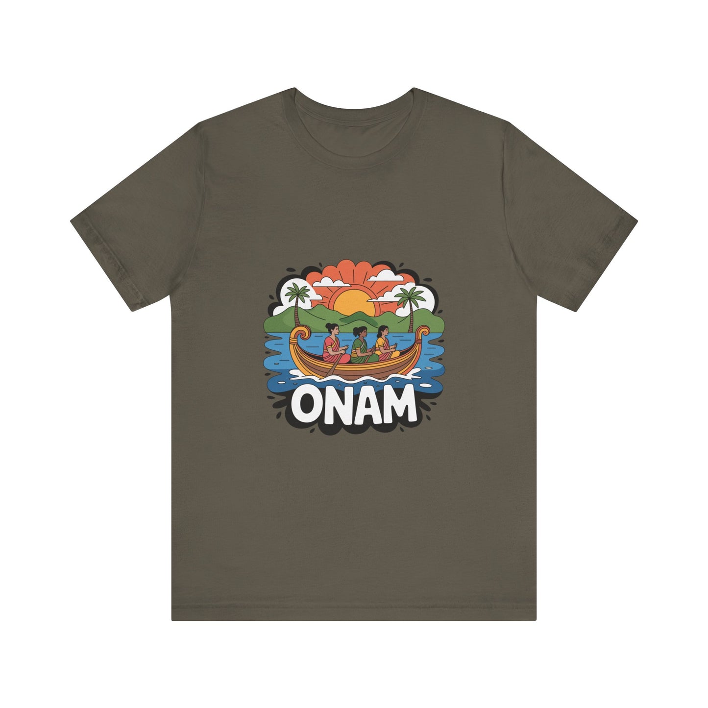 Onam Festival T-Shirt, Gift for Kerala Festival, Celebrate Onam in Style, Traditional Tee