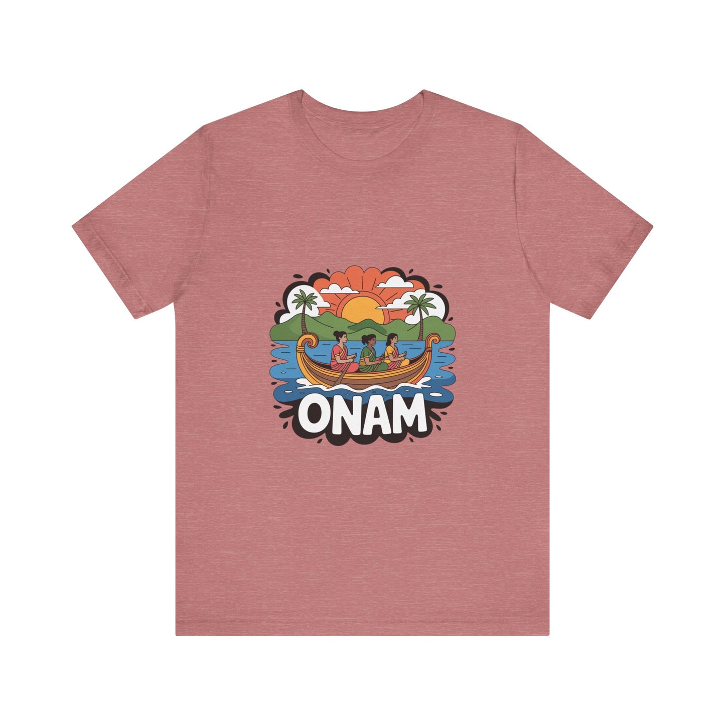 Onam Festival T-Shirt, Gift for Kerala Festival, Celebrate Onam in Style, Traditional Tee
