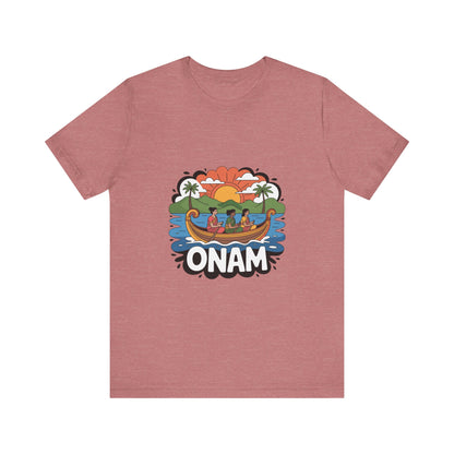 Onam Festival T-Shirt, Gift for Kerala Festival, Celebrate Onam in Style, Traditional Tee