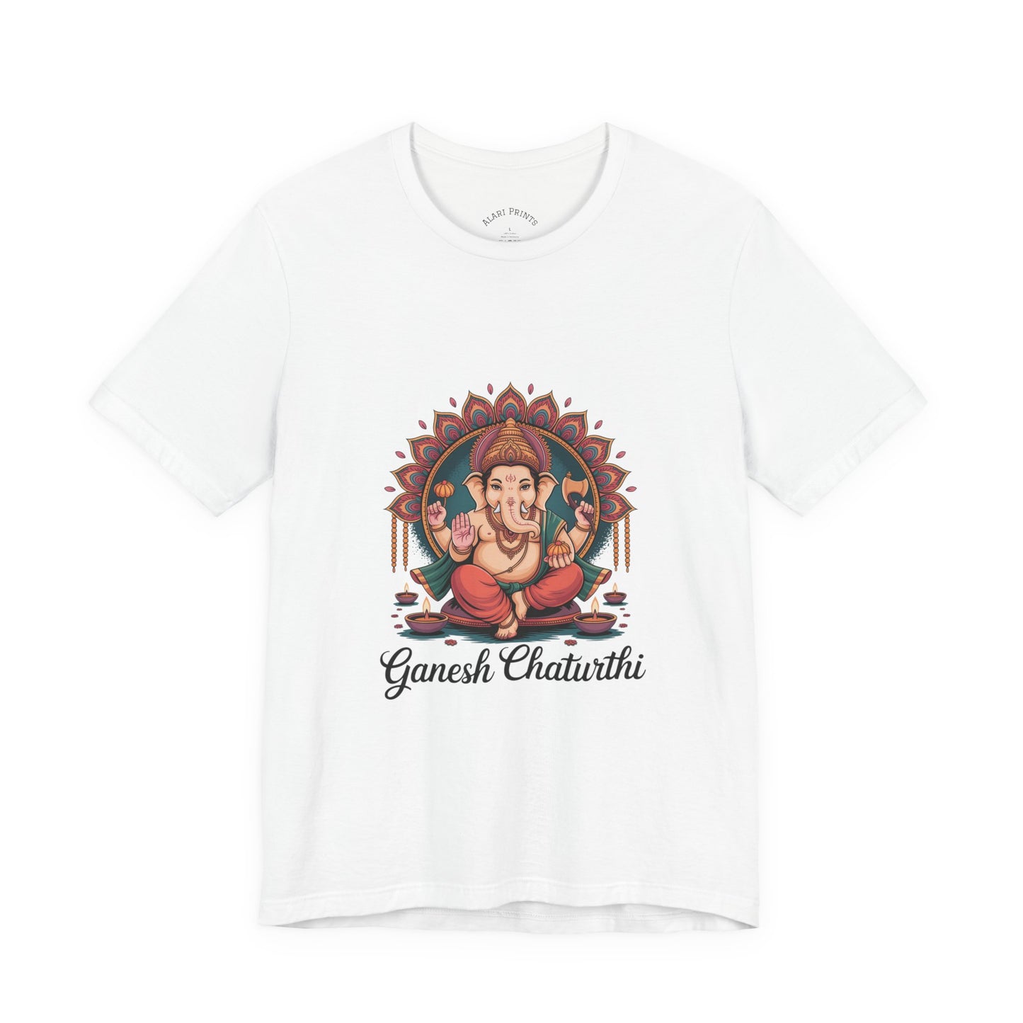 Ganesh Chaturthi T-Shirt, Ganpati Bappa Morya, Ganesha Tee, Spiritual Devotional Wear