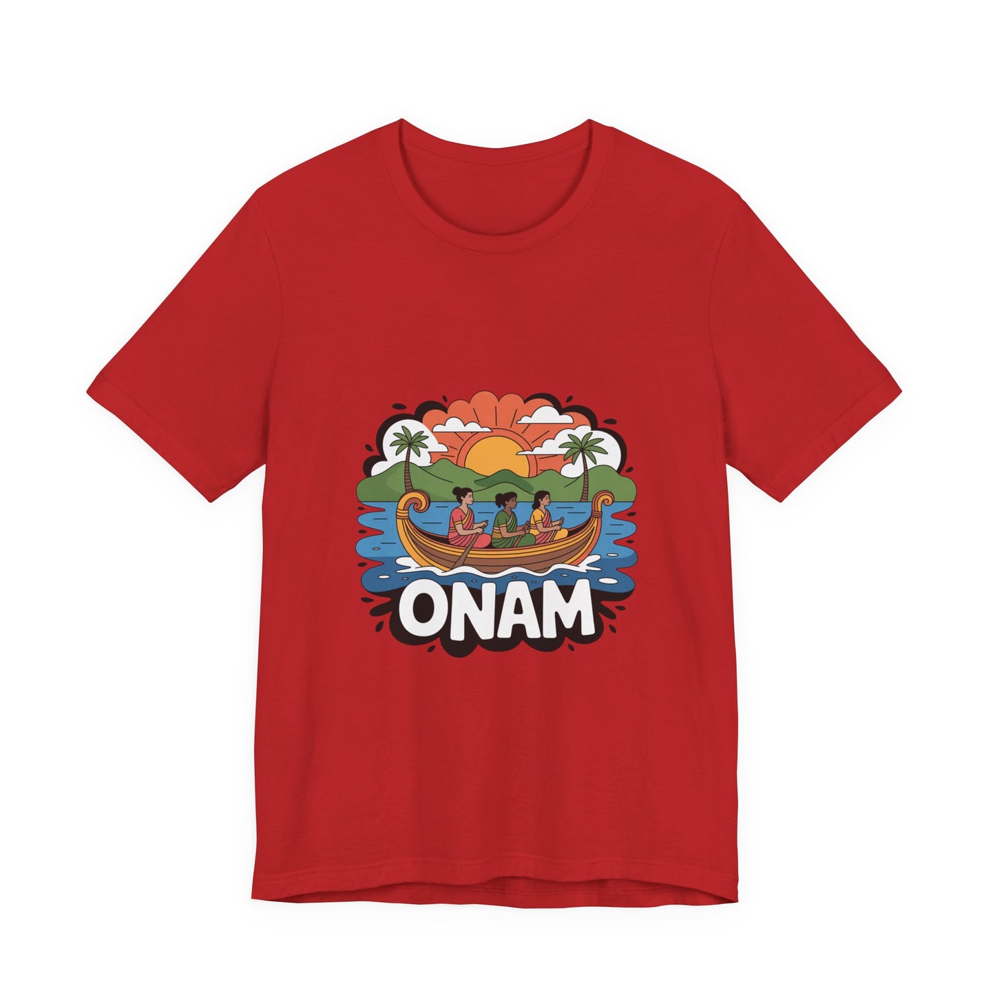 Onam Festival T-Shirt, Gift for Kerala Festival, Celebrate Onam in Style, Traditional Tee