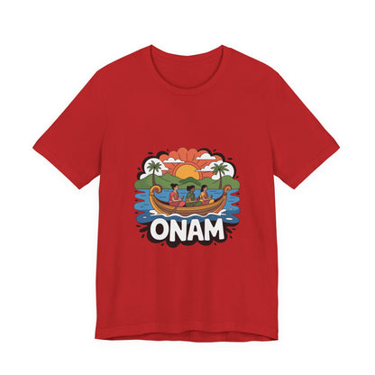 Onam Festival T-Shirt, Gift for Kerala Festival, Celebrate Onam in Style, Traditional Tee