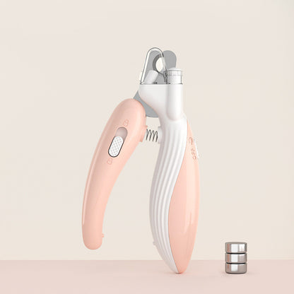 Pet Nail Clippers With LED Light & Electric Nail Grinder
