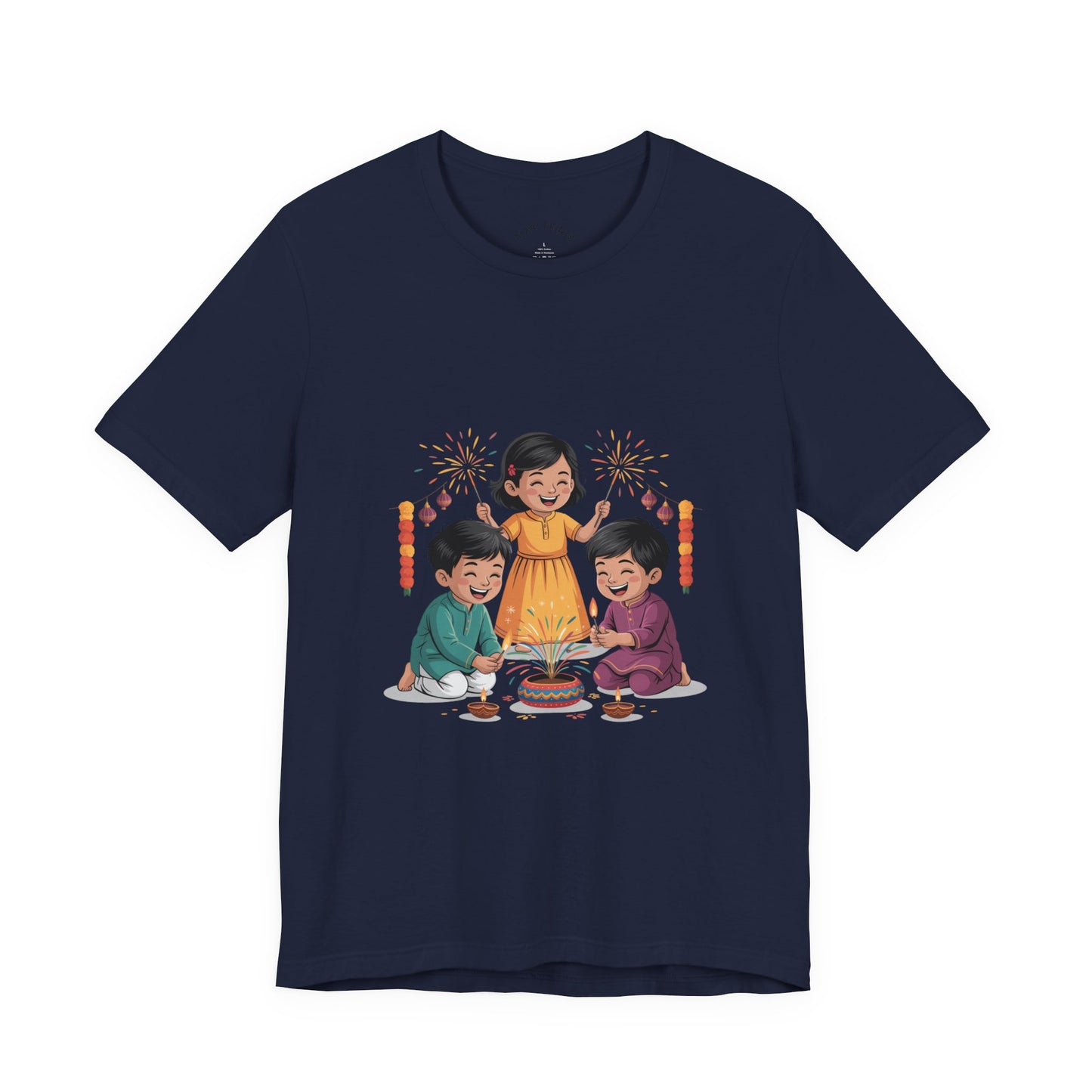 Diwali Festival T-Shirt, Festival of Lights Tee, Festive Wear Gift for Family & Friends