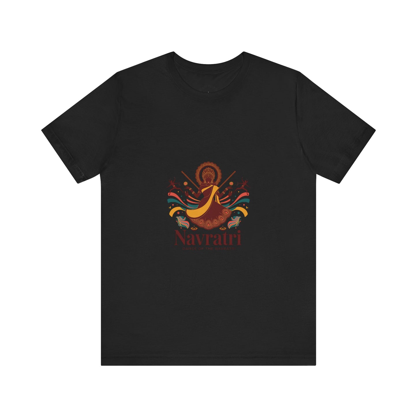 Navratri Festival T-Shirt, Dandiya Garba Tee, Colorful Outfit for Festival Nights