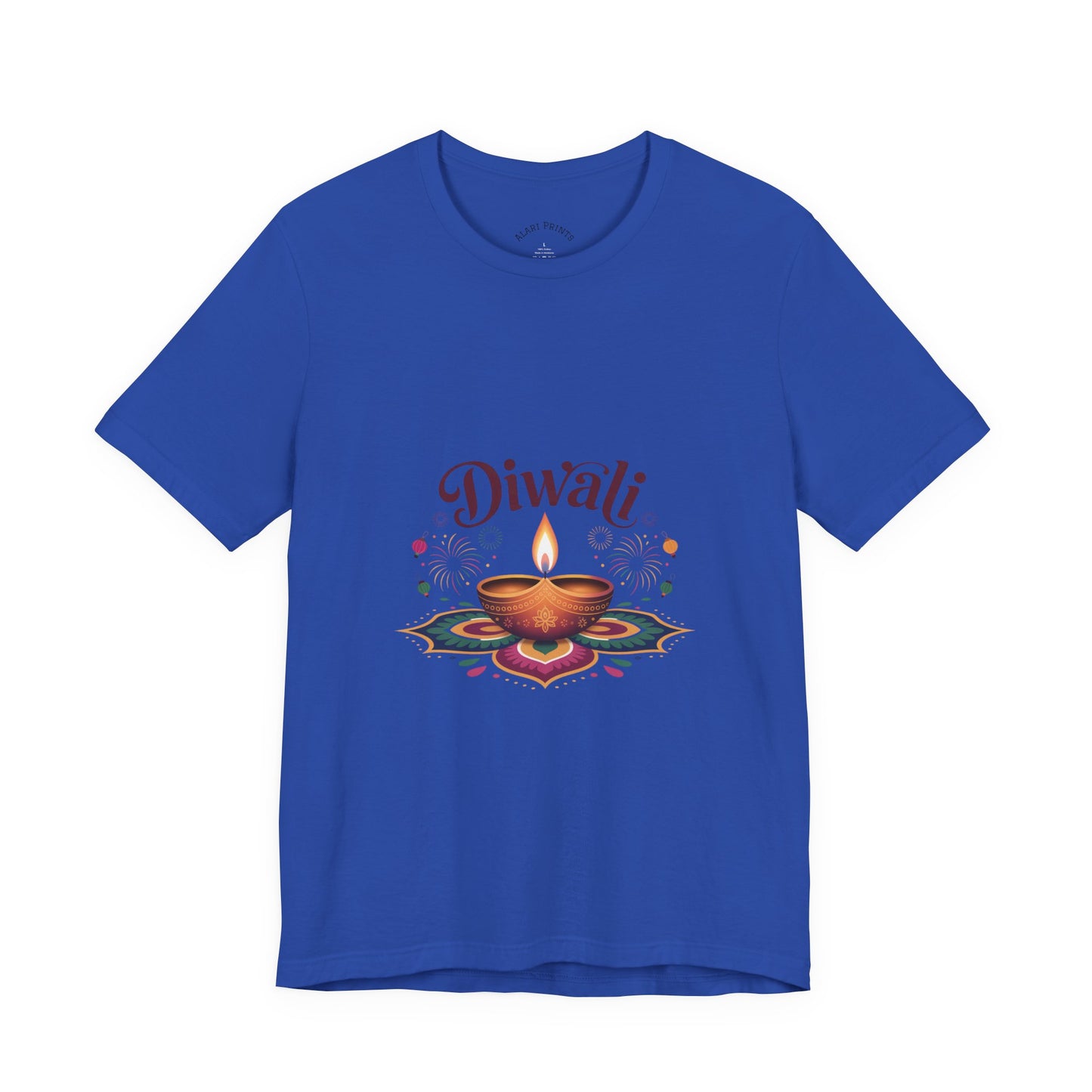 Diwali Festival T-Shirt, Festival of Lights Tee, Traditional Festive Wear, Diwali Party Tee