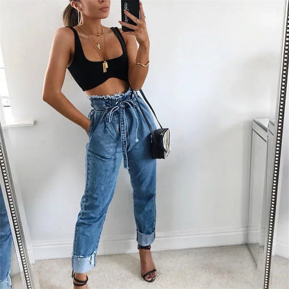 High-waisted Women's Jeans