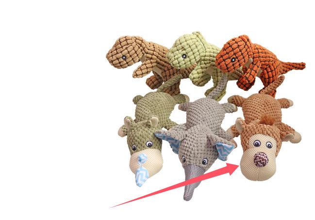 Pet Plush Squeaking Chew Toy