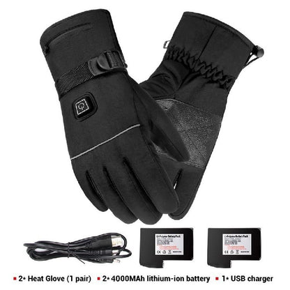 Winter Electric Heated Touch Screen Gloves
