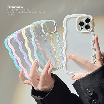 Wave Border iPhone Case for Various Models