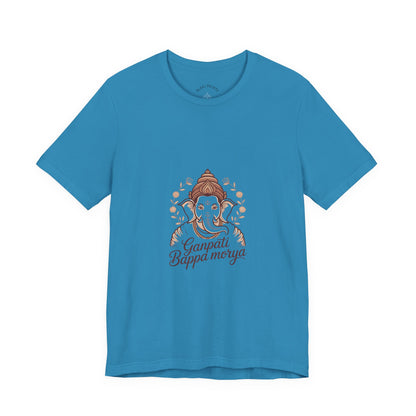 Ganesh Chaturthi T-Shirt, Ganpati Bappa Morya, Devotional Gift, Spiritual Celebration Outfit