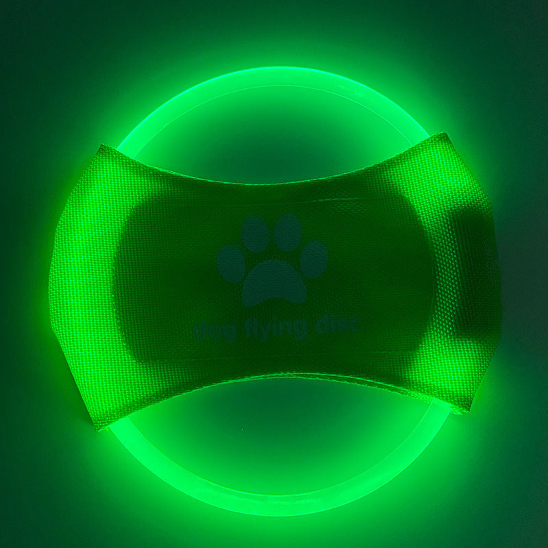 Dog Flying Discs Light Glowing LED Toys