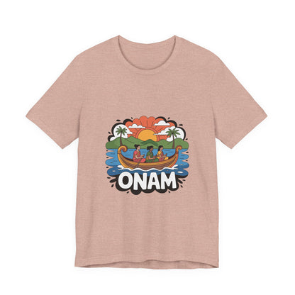 Onam Festival T-Shirt, Gift for Kerala Festival, Celebrate Onam in Style, Traditional Tee