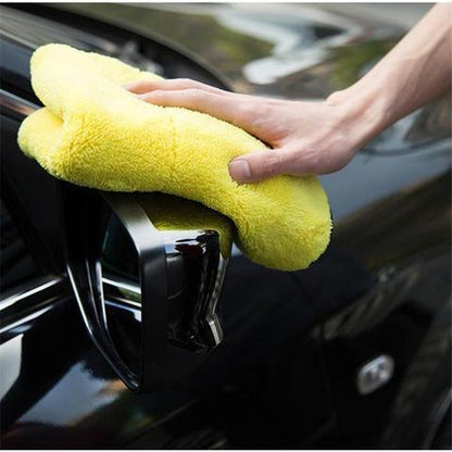 Two-colour Dual-use Cleaning Car Wash Towels Multipack
