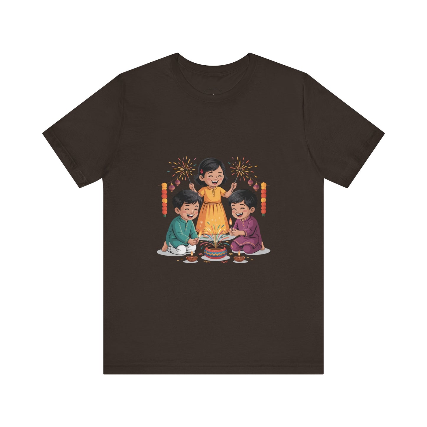 Diwali Festival T-Shirt, Festival of Lights Tee, Festive Wear Gift for Family & Friends