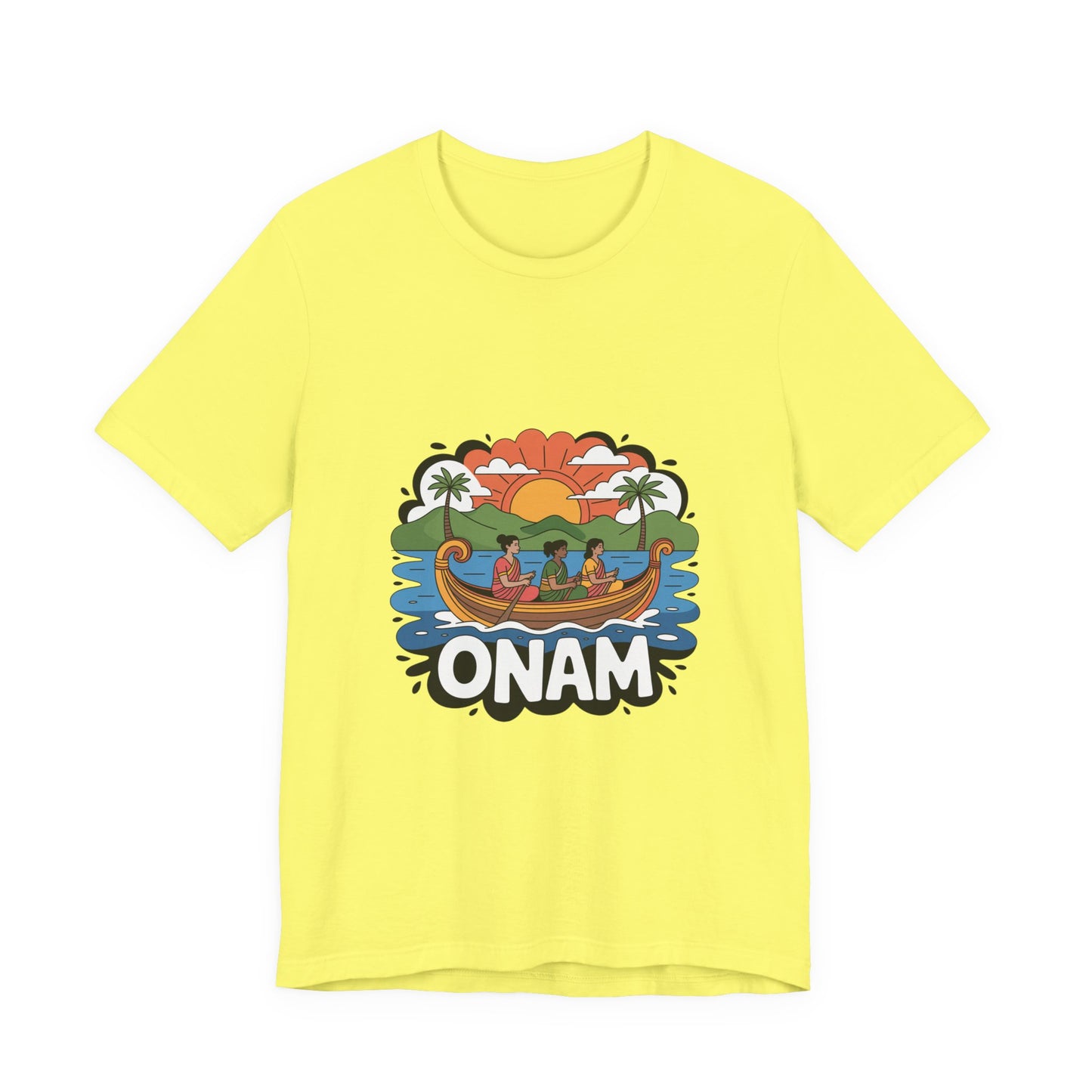 Onam Festival T-Shirt, Gift for Kerala Festival, Celebrate Onam in Style, Traditional Tee