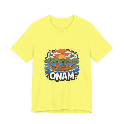 Onam Festival T-Shirt, Gift for Kerala Festival, Celebrate Onam in Style, Traditional Tee