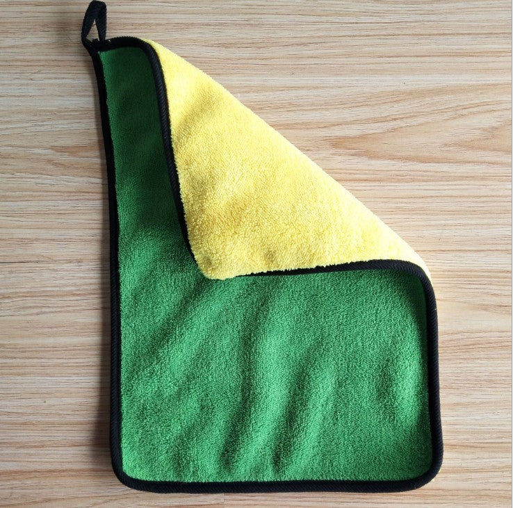 Two-colour Dual-use Cleaning Car Wash Towels Multipack