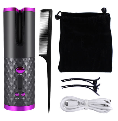 Rechargeable Automatic Portable Hair Curling Iron
