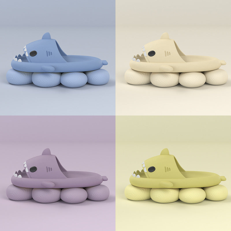 Adult's Funny Shark Slippers Indoor & Outdoor
