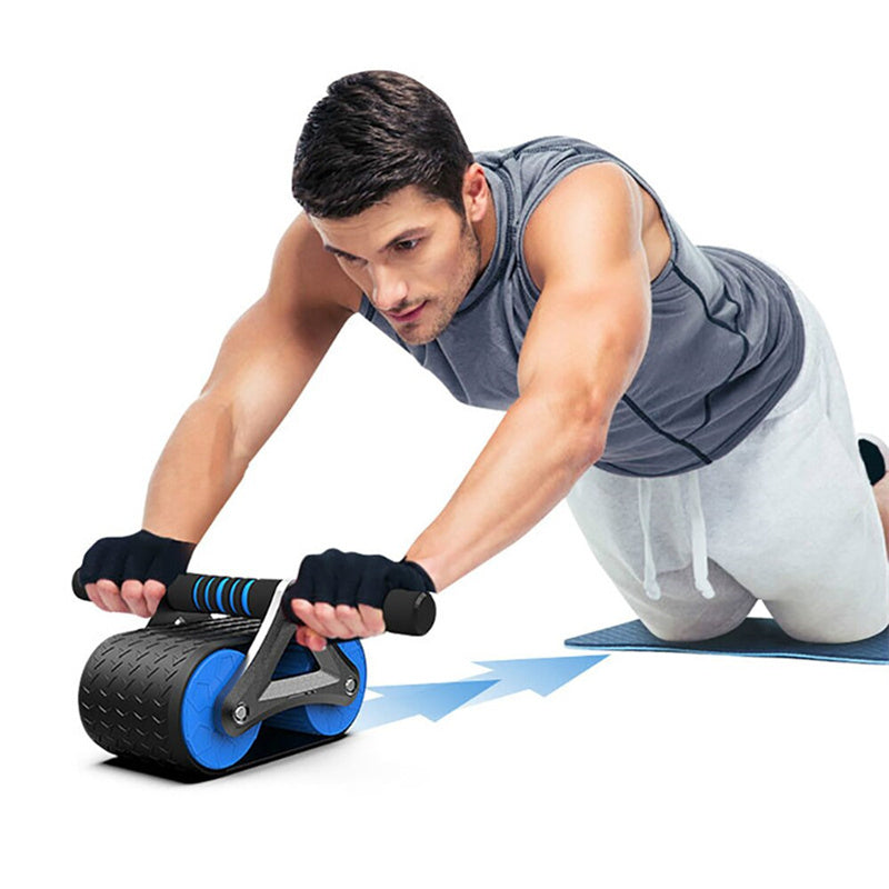 Double Wheel Abdominal Exerciser Ab Roller