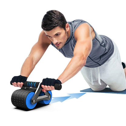 Double Wheel Abdominal Exerciser Ab Roller