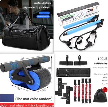 Double Wheel Abdominal Exerciser Ab Roller