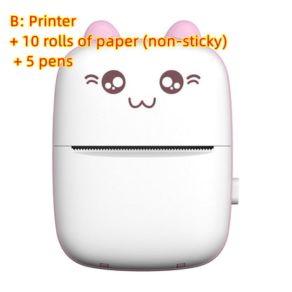 Portable Mini Thermal Bluetooth WiFi Label & Photo Printer