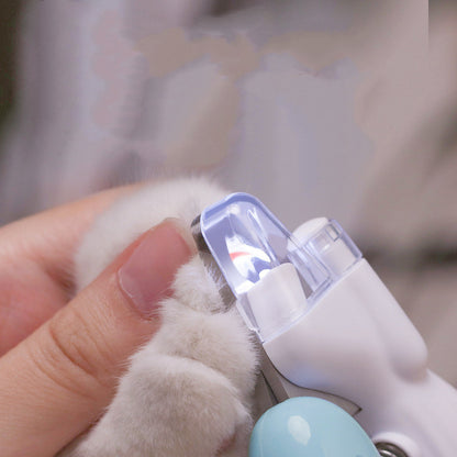 Pet Nail Clippers With LED Light & Electric Nail Grinder