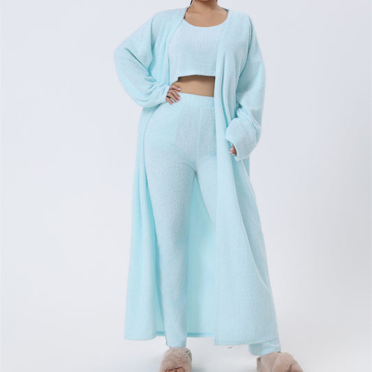 Women's 3 Piece Lounge Cozy Pyjama Set