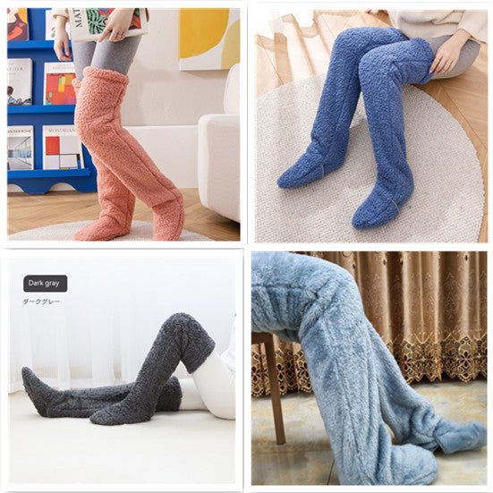 Over Knee Warm High Fuzzy Long Socks