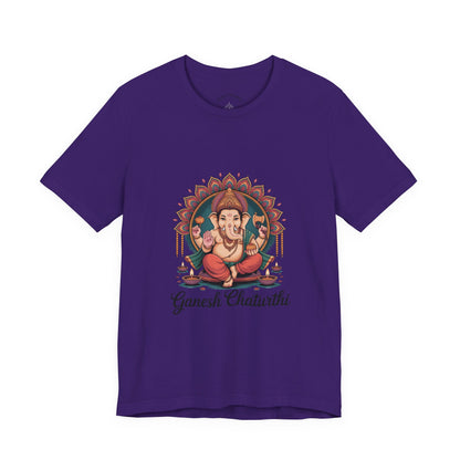 Ganesh Chaturthi T-Shirt, Ganpati Bappa Morya, Ganesha Tee, Spiritual Devotional Wear