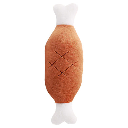 Plush Pet Toys, Fruits, Cartoons, Food