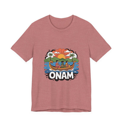 Onam Festival T-Shirt, Gift for Kerala Festival, Celebrate Onam in Style, Traditional Tee