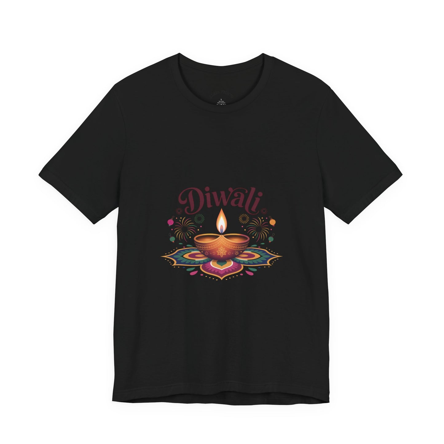 Diwali Festival T-Shirt, Festival of Lights Tee, Traditional Festive Wear, Diwali Party Tee