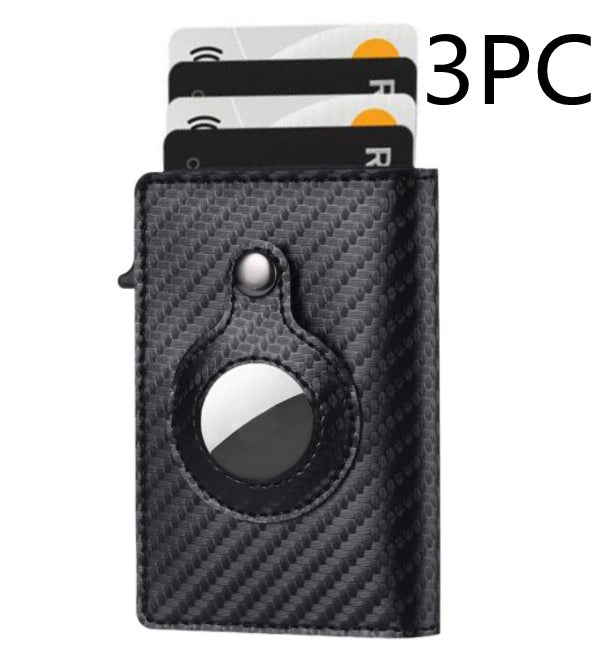 Leather RFID AirTag Wallet
